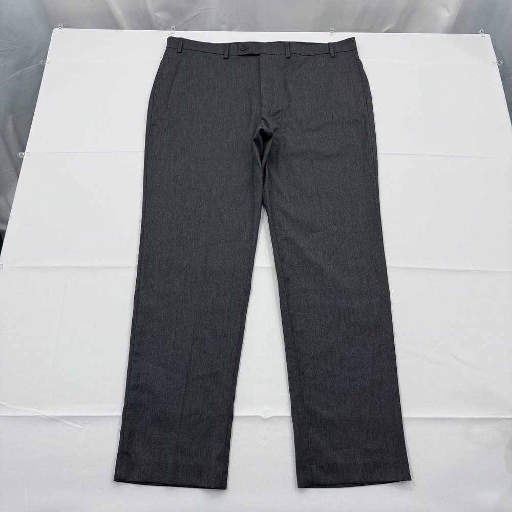 Lauren Ralph Lauren Dress Pants Mens 40x32 Gray Straight Flat Front Trousers